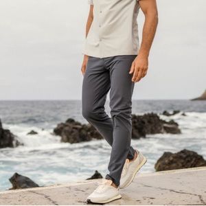 Vuori Gray Meta 5-Pocket Style Pants 33W